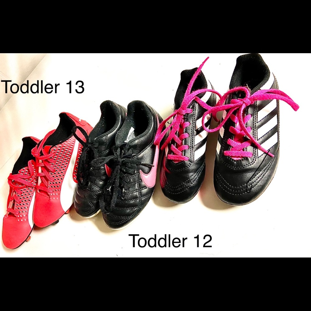 Toddler soccer cleats Lot